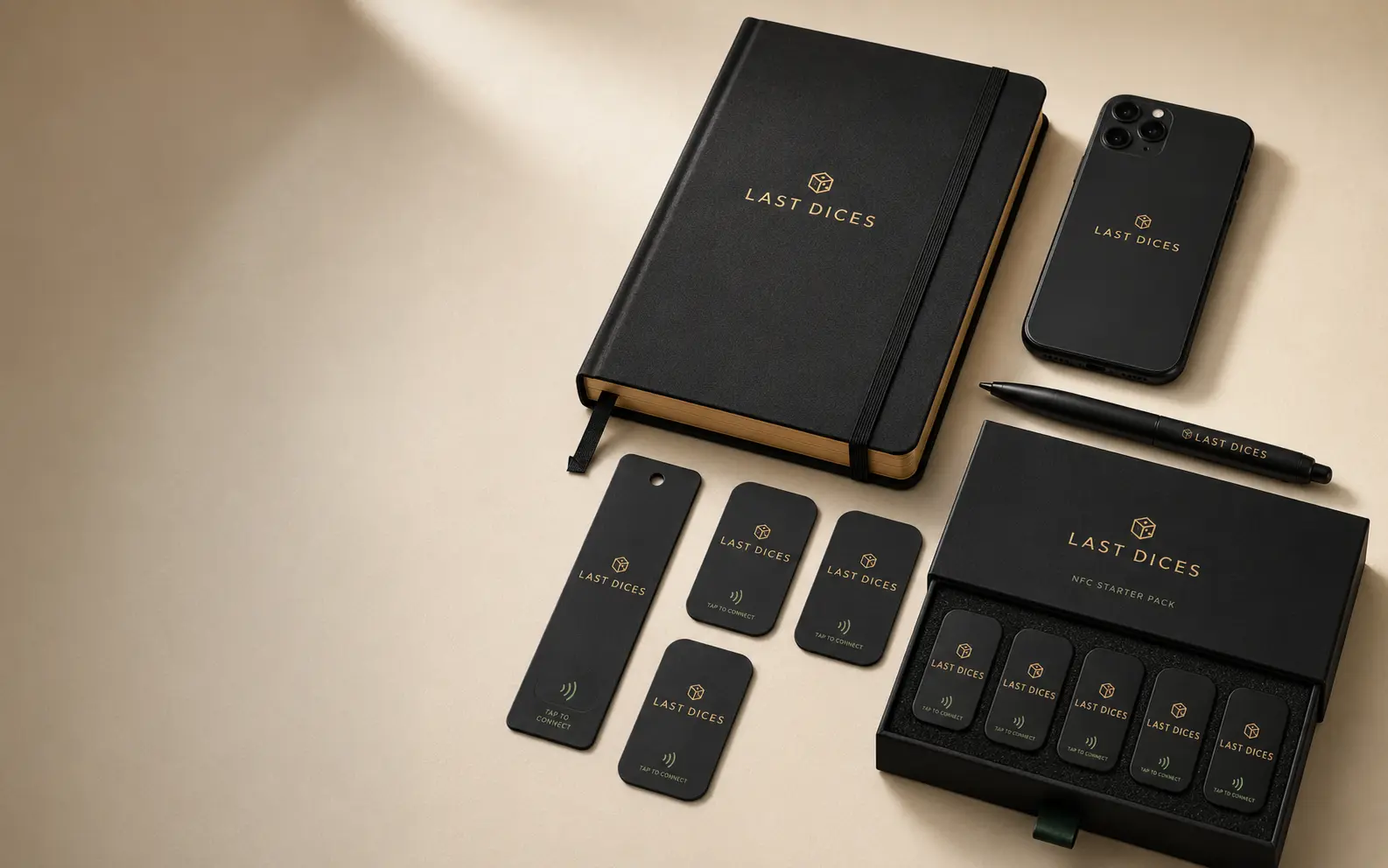 Last Dices programmable NFC touchpoint collection